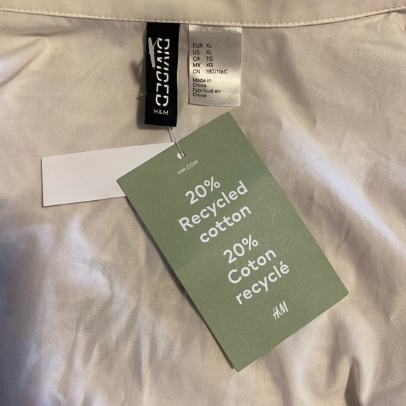 White dress. Size xl. H&M. NWT. - Picture 6 of 6